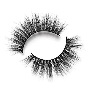 Lilly Lashes 3D Mink Hollywood | False Eyelashes | Dramatic Look and Feel | Reusable | Non-Magnetic | 100% Handmade & Cruelty-Free