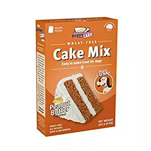 Puppy Cake Wheat-Free Peanut Butter Cake Mix and Frosting for Dogs