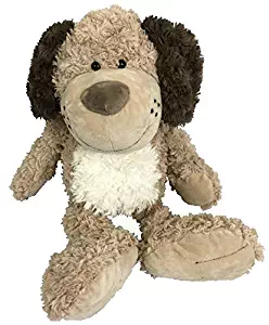 Stuffed Animal Dog Plush Toy | Soft Cute Brown Puppy Dog | Softest, Cutest Stuffed Dog Adorable For Dog Themed Bedroom And Sure To Become Your Kids Best Friend