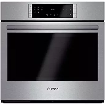  Bosch HBL8451UC 800 30" Stainless Steel Electric Single Wall Oven - Convection 