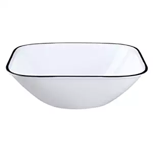 Corelle Square Simple Lines 22-Ounce Bowl Set (6-Piece)