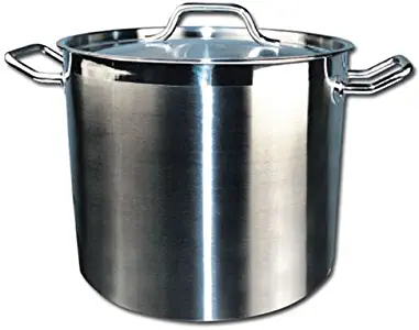 Winware Stainless Steel 8 Quart Stock Pot with Cover