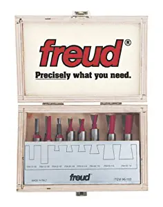 Freud 8 Piece Bit Setsfor Incra Jig (1/4" Shank) (96-102)