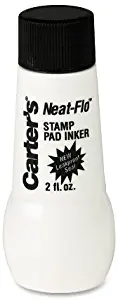 Avery Carter's Stamp Pad Inker, 2 Ounce, Black, 1 Inker (21448)