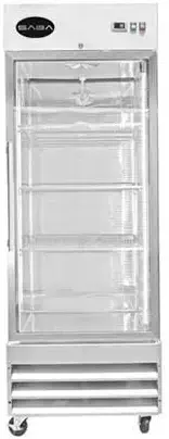 SABA S 23 RG One Glass Door Refrigerator