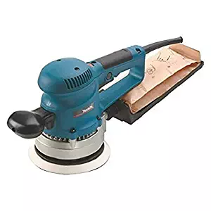 Makita BO6030 2.7 Amp 6-Inch Random Orbit Variable Speed Sander with Cloth Dust Bag