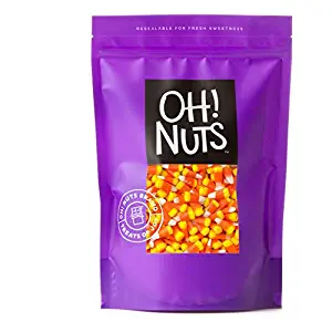 Oh! Nuts Candy Corn Gourmet Easter Treats & Classic Halloween Candy | Old-Fashioned Retro Sweets, Kosher Dragon Teeth | Resealable Bulk Fresh Bag (64 Oz.) | Fun & Festive Holiday Snacking