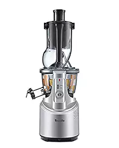 Breville BJS700SIL Big Squeeze Slow Juicer, Silver