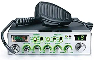 Uniden PC88ELITE - 40-Channel Trucker's CB with Enhanced Night Vision Display, Analog S/RF/SWR/Mod Meter, Instant Channel 9/19, Variable Dimmer Control, AM/PA, 40 Channel