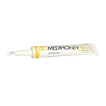 Derma Sciences 31505 Medihoney Dressing Paste, 0.5 oz Tube (Pack of 10)