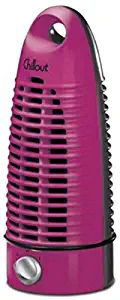 Kaz Chillout Mini Tower Fan, Pink/Black