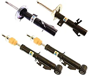 NEW BILSTEIN FRONT & REAR SHOCKS FOR 02-08 MINI COOPER BASE & S, NON-R56, B4 OE REPLACEMENT GAS PRESSURE SHOCK ABSORBERS, 2002 2003 2004 2005 2006 2007 2008