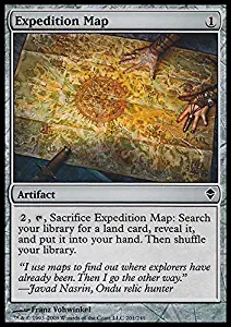 Magic The Gathering - Expedition Map (201) - Zendikar - Foil