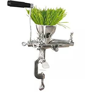 Weston Manual Wheatgrass Juicer, Stainless Steel