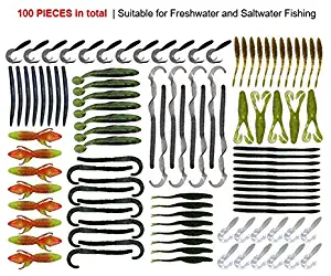 Smartbaits Softbait Mega Pack (100 Pieces)