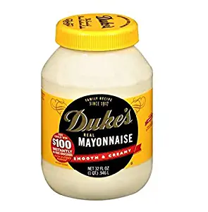 Duke's Real Mayonnaise, 32 oz. jar (2-pack case)