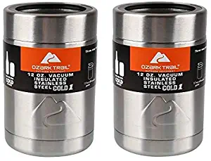 Ozark Trail 12 Ounce Double Wall Can Cooler Cup - Set of 2