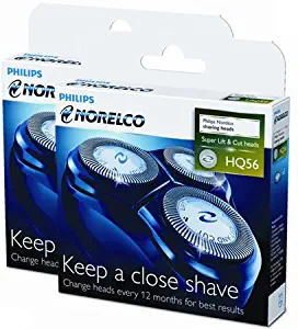 HQ56 Replacement Shaver Head compatible with Philips Norelco HQ56 Replacement Shaving Heads（2 pack）