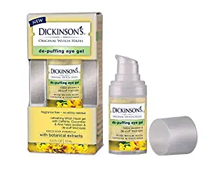 Dickinson's Original Witch Hazel De-Puffing Eye Gel, 0.5 Fluid Ounce