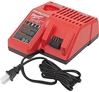 Milwaukee M12 & M18 Replacement Multi-Voltage Battery Charger - Charges Compact Batteries In 30 Minutes And Extended Capacity Batteries In 60 Minutes Power Tool