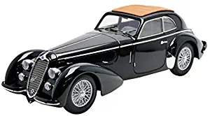 Minichamps 1:18 Scale 1938 Alfa Romeo 8C 2900 B Lungo Car (Black)