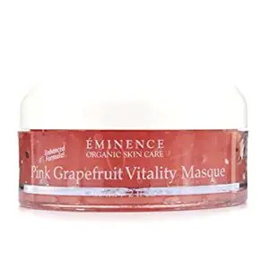 Eminence Organic Skincare Vitality Masque, Pink Grapefruit, 2 Fluid Ounce