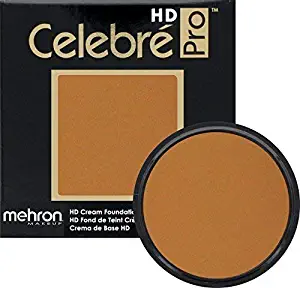 Mehron Makeup Celebre Pro-HD Cream Face & Body Makeup (.9 oz) (MEDIUM DARK 3)