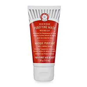 First Aid Beauty Skin Rescue Purifying Mask with Red Clay, 3 oz