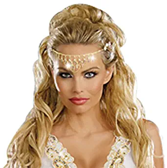 Dreamgirl Women's Glittering Rhinestone Headpiece