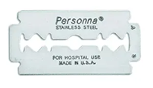 Personna Double Edge Prep Razor - Model 74-0002 - 25 Blades