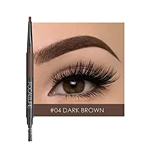 Eyebrow Pencil, Longlasting Waterproof Durable Eyebrow Liner Makeup Brow Stylist Definer Ultra-Fine Pencil and Shaper Brow Hairs & Fills in Sparse Areas & Gaps Eyebrow Gel (Z4)