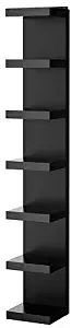 IKEA Lack Wall Shelf Unit, Black 201.637.79