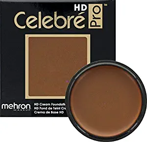 Mehron Makeup Celebre Pro-HD Cream Face & Body Makeup (.9 oz) (DARK 4)