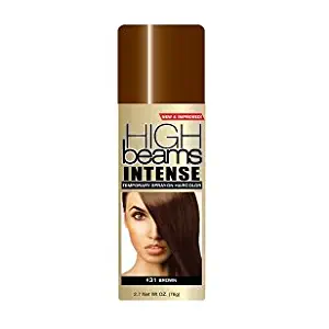 High Beams Intense Temporary Spray-On Hair Color - Brown 2.7 oz (3 PACK)