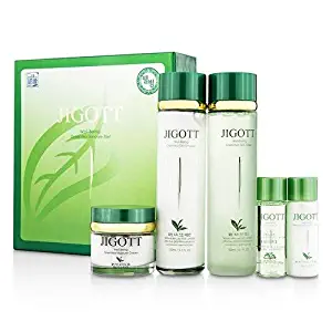 Korean Cosmetics_Jigott Well Bing Green Tea Skin Care 3pc Set by Jigott