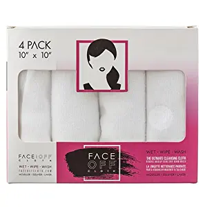 NEW! FACE OFF Cloth - Natural, Reusable Chemical Free Cleansing & Makeup Removal Cloth that works with just warm water!