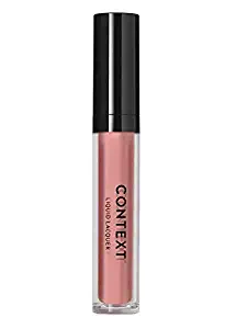 CONTEXT SKIN Non Toxic Liquid Lipstick - Liquid Lacquer long lasting color Lipstick for Women (6.5 G) (Romantic)