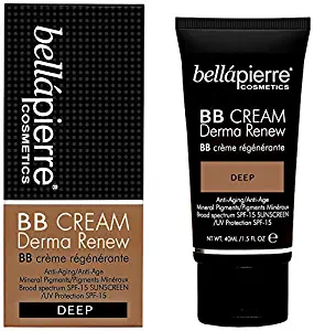 bb cream derma renew (deep) by bellapierre Cosmetics