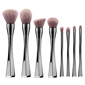 Makeup Brushes Set, Luxspire 8PCS Professional Make Up Brushes for Christmas, Premium Fiber Cosmetic Powder Foundation Eyeshadow Lip Blush Bronzer, Contouring Blending Brush Make Up Tool