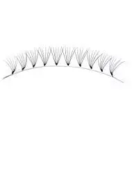 Individual Cluster Lashes Rootless Wide Fans Premade Russian Volume 6D Pre Fanned Eyelash Extensions 0.07mm D curl 9mm | 10mm | 11mm | 12mm | 13mm | 14mm(12mm)