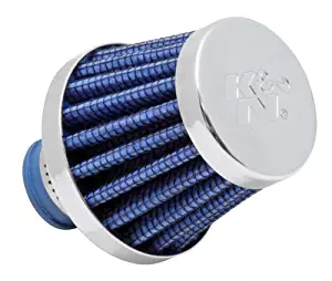 K&N Engineering 62-1600BL Multi 3/8"-1/2"Id Flg X 2"Od B X 1-3/4"H X 1.5" Tp Cr Vent Air Filter/Breather