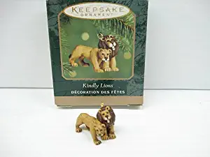 Ornament Hallmark 1994 Miniature Kindly Lions