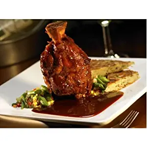 Bonewerks Culinarte Braised Balsamic Barbecue Pork Shank Meat - Fully Cooked -- 12 per case.
