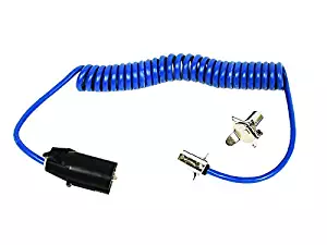 Blue Ox BX88254 7-Wire to 4-Wire Coiled Electrical Cable