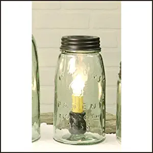 Quart Mason Jar Lamp