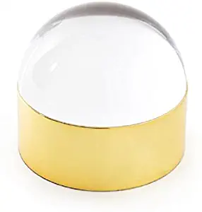 Jonathan Adler - Globo Box - Brass & Clear - Small