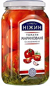 (pack of 2) Ukrainian Marinated Tomatoes Glass Jar 900mg