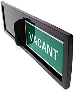 Privacy Sign (Do Not Disturb Sign, Restroom Sign, Office Sign, Conference Sign, Vacant Sign, Occupied Sign) - Tells Whether Room in Vacant or Occupied
