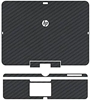 Special Laptop Black Carbon fiber Vinyl Skin Sticker Cover for HP Elitebook 2740P 2760P 12.1-inch