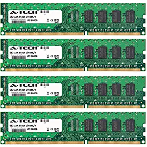 A-Tech 16GB KIT (4 x 4GB) For HP-Compaq HP Pavilion Desktop p7-1050nl p7-1054 p7-1058uk p7-1060br p7-1060frm p7-1060l p7-1062sc p7-1070be p7-1071sc p7-1. DIMM DDR3 NON-ECC PC3-10600 1333MHz RAM Memory